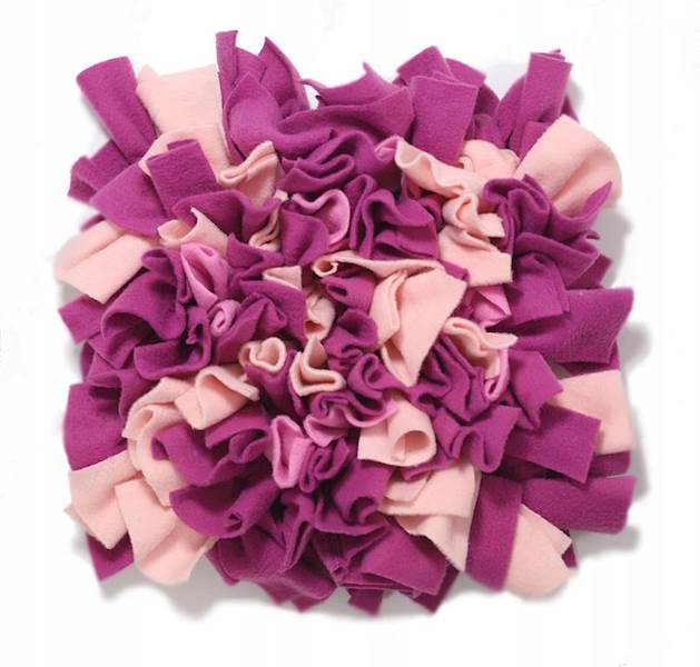 Mata węchowa rozmiar M (33x33cm) amarant,różowy