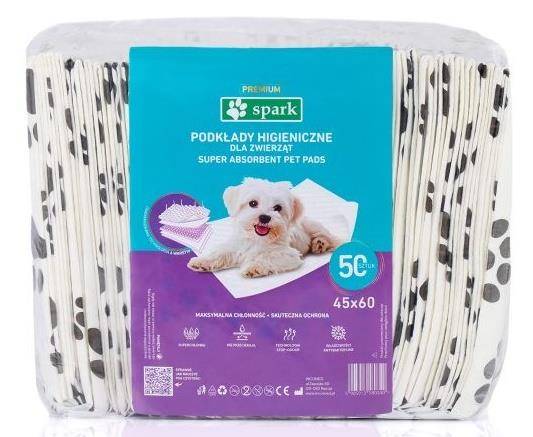 SPARK PODKŁADY TRENINGOWE 45X60/50SZT