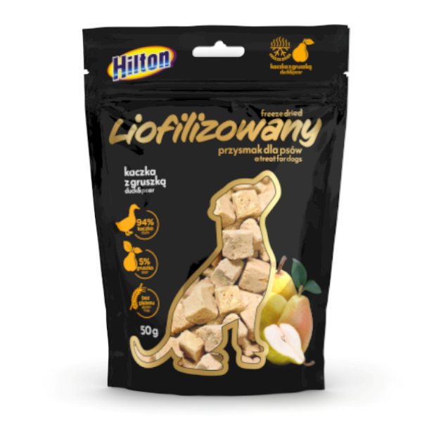 ZF LIOFILIZOWANA KACZKA I GRUSZKA 50G PIES