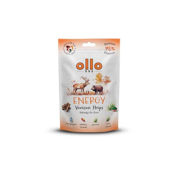 OLLO AIR DRIED ENERGY VENISION STRIPST STRIPS 80G