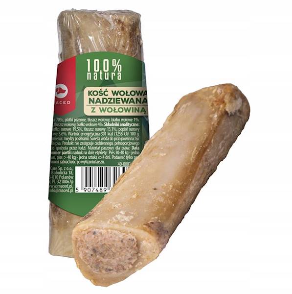 MACED KOŚĆ WOŁOWA NADZIEWANA Z WOŁOWINĄ 150G