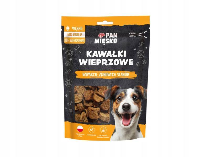 Pan Mięsko 80g Przysmak dla psa kawałki wieprzowe
