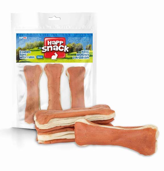 HP Kość wołowa z królikiem 3szt