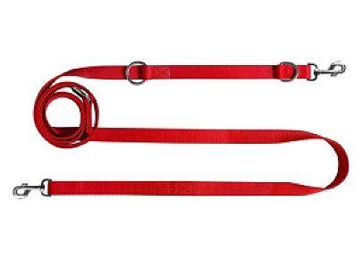 CHABA SMYCZ REG. CLASSIC L 20MM/260CM CZERWONA