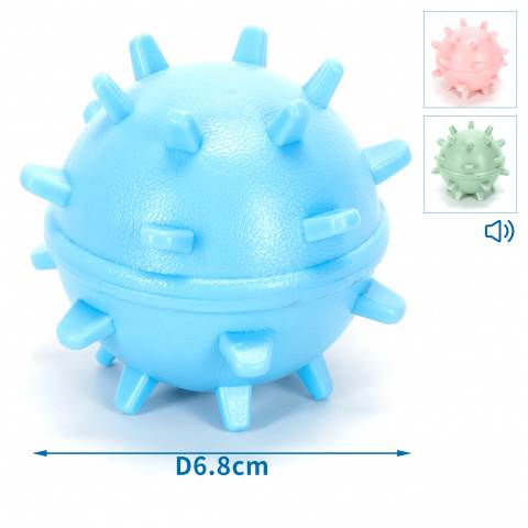 TAT Kolczastej piłka 6,8cm gumowa