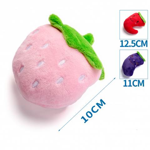 TAT Zab. pluszowa chilli, trusk., bakłażan 10-12CM