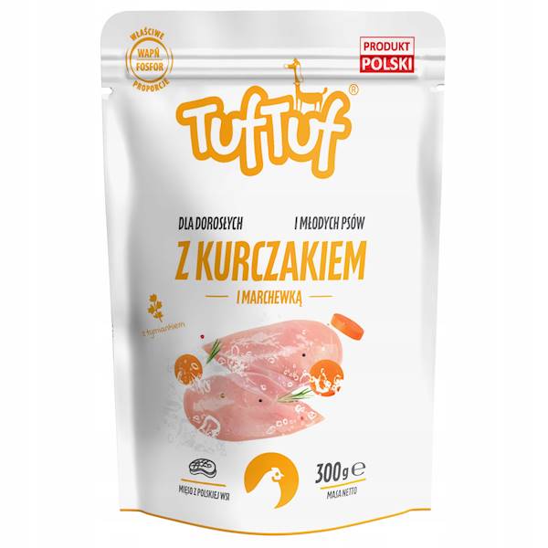 BULT TUF TUF SASZETKA 300G Kurczak z marchewką