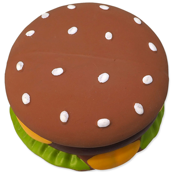 PL HAMBURGER LATEX Z DŹWIEKIEM 8CM 