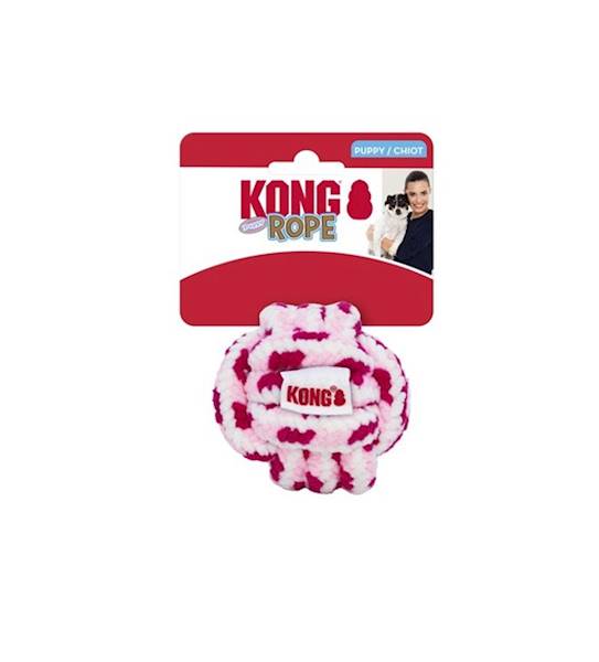AP KONG RRP31E ROPE BALL PUPPY ASSORTED