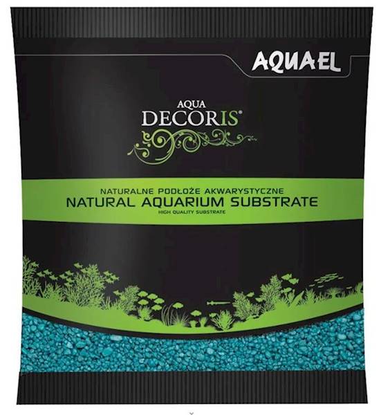 AQUAEL ŻWIREK AQUA DECORIS 1KG TURKUS
