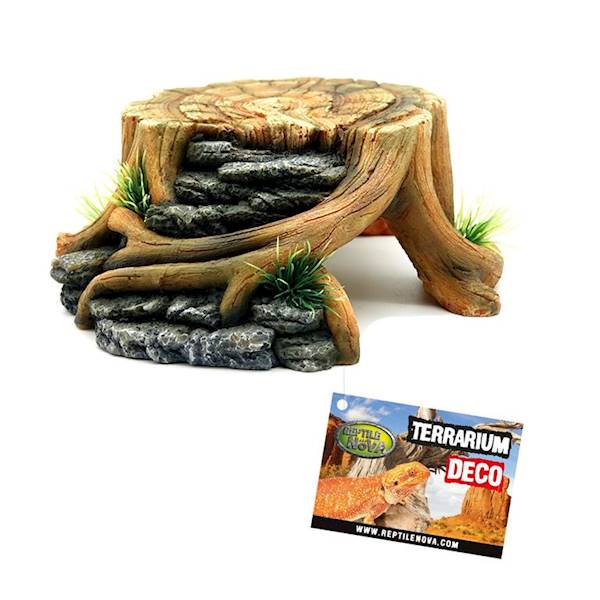 EU DEKORACJA KRYJÓWKA DO TERRARIUM  23x22x9cm