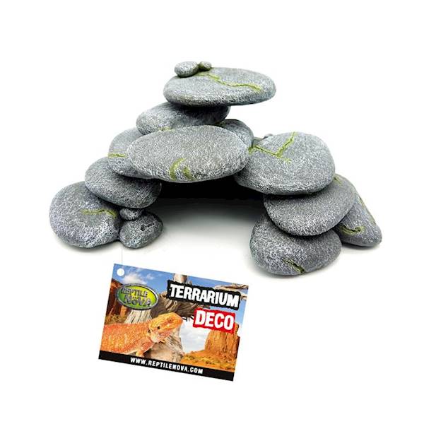EU DEKORACJA KRYJÓWKA DO TERRARIUM SKAŁY