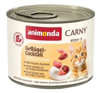 AN CARNY KITTEN 200G MIX DROBIOWY