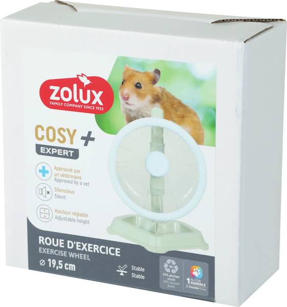 ZX KOŁOWROTEK PLAST. Z PODSTAWA CICHY 19,5CM