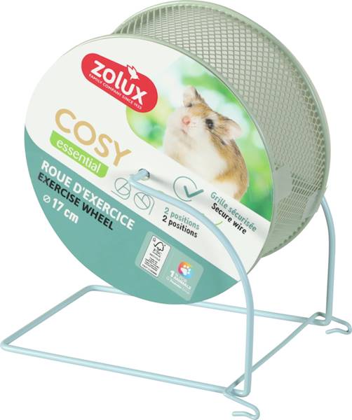 ZX KOŁOWROTEK MET. Z PODSTAWĄ 17CM NIEB/ZIEL