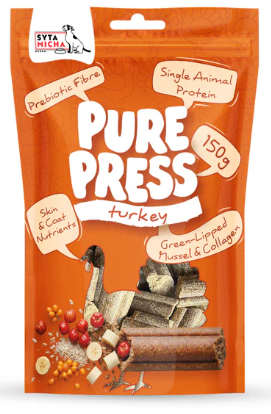 SYTA MICHA PURE PRESS 150G TŁ. NA ZIMNO INDYK