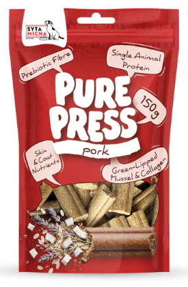 SYTA MICHA PURE PRESS 150G TŁ. NA ZIMNO WIEPRZOWIN