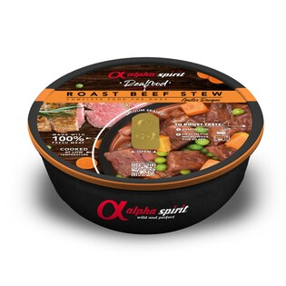 ALPHA SPIRIT Real Food Beef Stew (dorosły) 280g