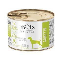 4VET'S Natural Allergy Puszka dla Psa 185g