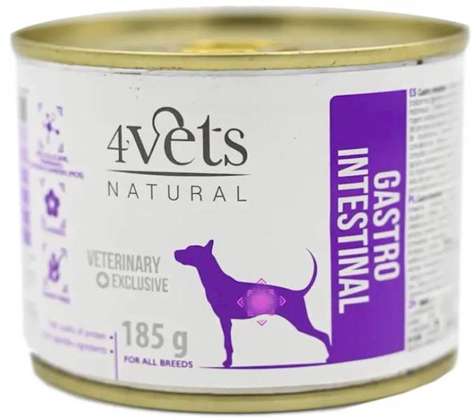 4VET'S Natural Gastro Intestinal Pusz dla Psa 185