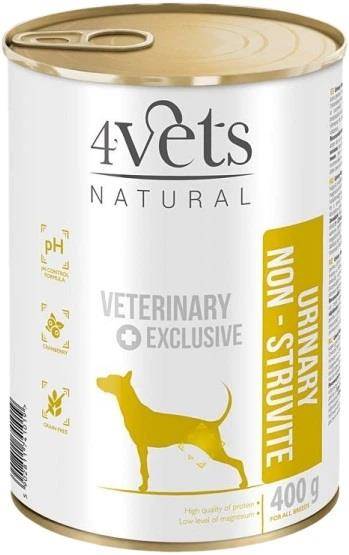 4VET'S Natural Urinary No Struvit Pusz dla Psa 400