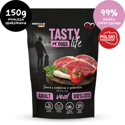 GW TASTY DOG LIFE MINI 150G CIELĘCINA