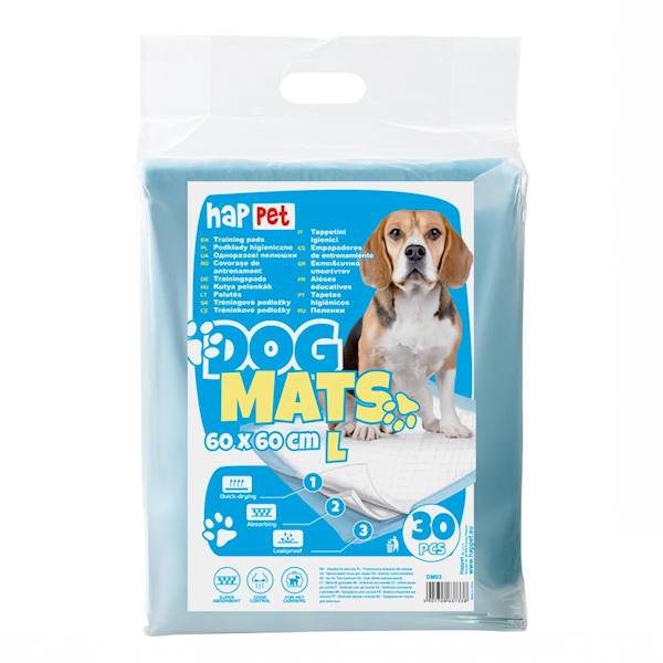 HP MATY HIGIENICZNA 60x60cm 30 szt HAPPET PODKŁADY