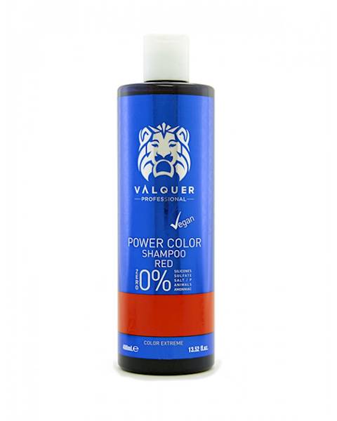 VALQUER Szampon VEGAN Red Power Color 400 ml