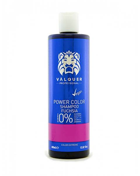 VALQUER Szampon VEGAN Fuchsia Power Color 400 ml