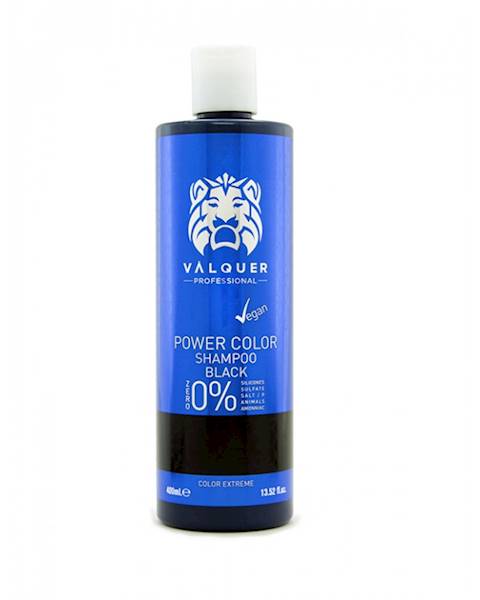 VALQUER Szampon VEGAN Black Power Color 400 ml