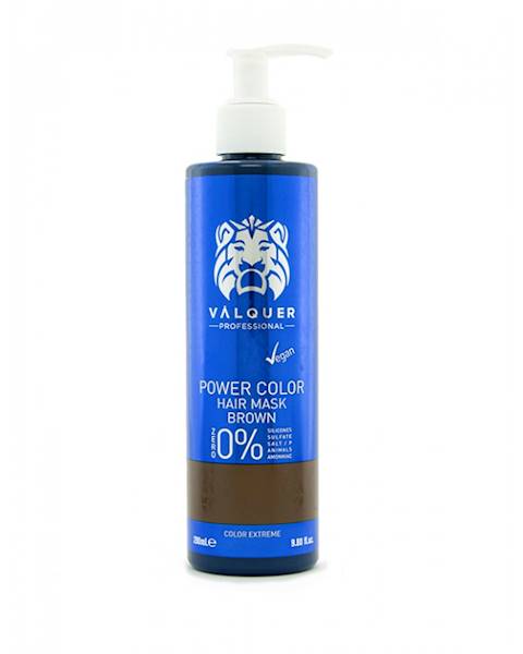 VALQUER Maska VEGAN Brown Power Color 250 ml