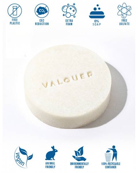 VALQUER PURE Szampon w Kostce Tłuste 50g