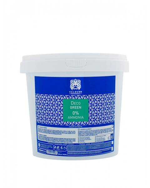 VALQUER Rozjasniacz Deco Green 0% Ammonia 1000gr