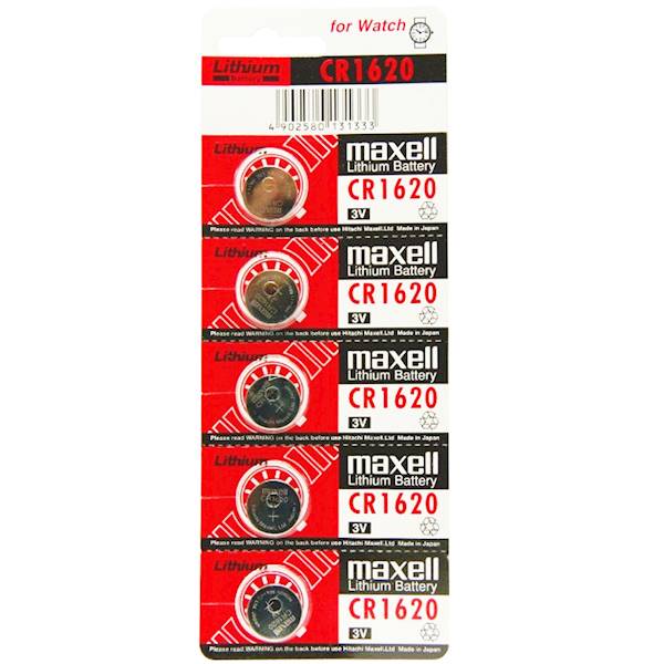 CR1620 BATERIA maxell blist5sztuk cena za 1 sztukę