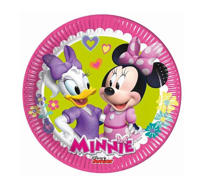 87861 TALERZYKI PAPIEROWE MINNIE HAPPY HELPERS 