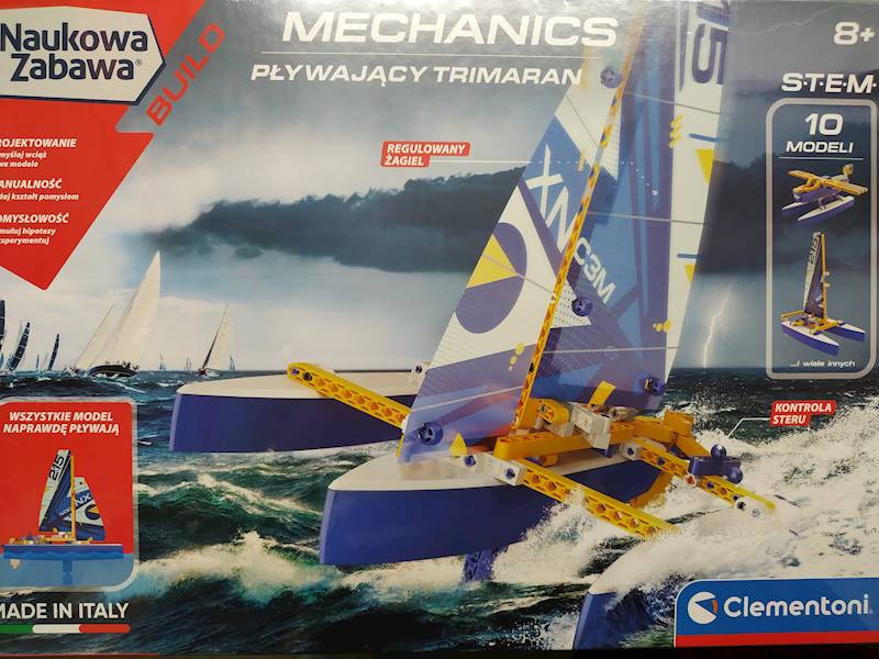 50698 LABORATORIUM MECHANIKI - PŁYWAJĄCY TRIMARAN 
