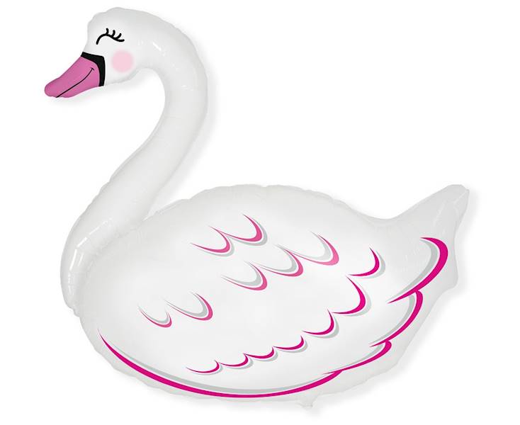 901785 BALON FOLIOWY 24 CALE ŁABĘDŻ