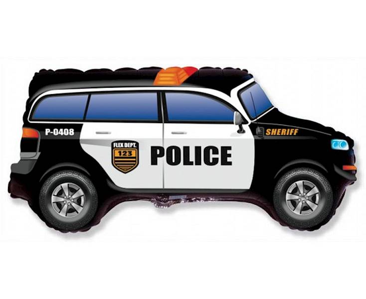 901773 BALON FOLIA 24 CALE POLICE CAR