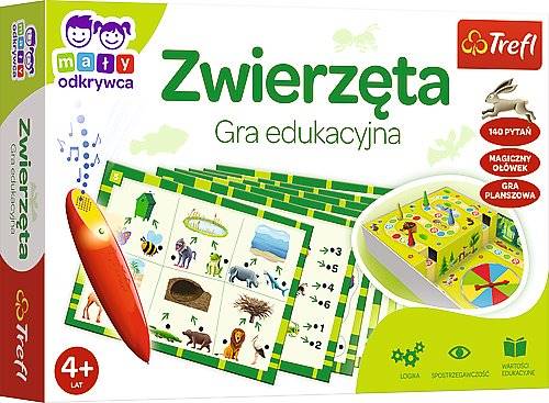 02111 GRA ZWIERZĘTA MAGICZNY OŁÓWEK 