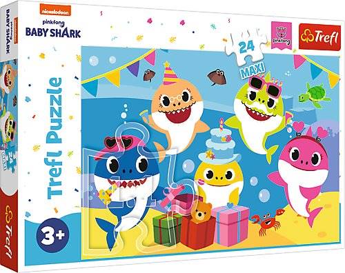 14337 24 MAXI WESOŁE BABY SHARK /VIACOM BABY SHARK