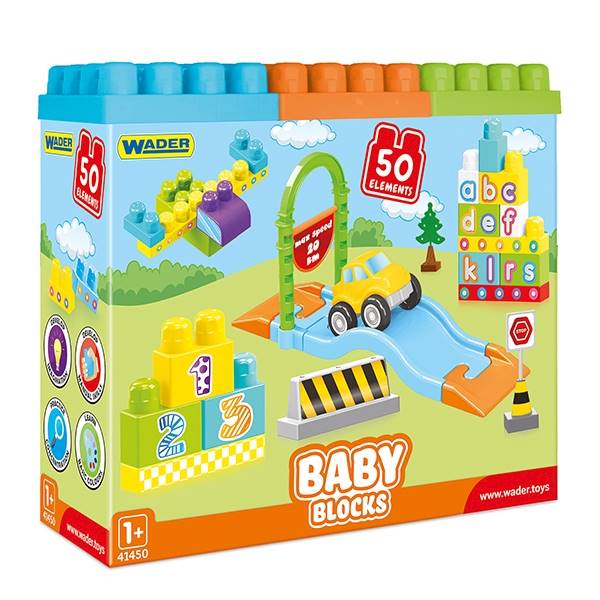 41450 BABY BLOCKS - 50 SZT. 