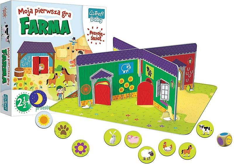 02109 GRA FARMA MOJA PIERWSZA GRA / TREFL BABY 