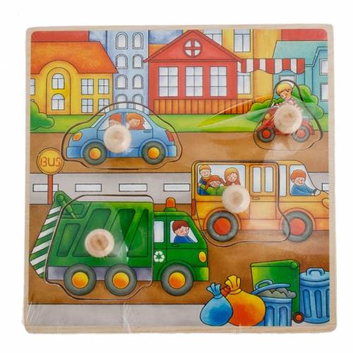 7729 TOP BRIGHT PUZZLE DREW. PINEZKI ŚMIECIARKA