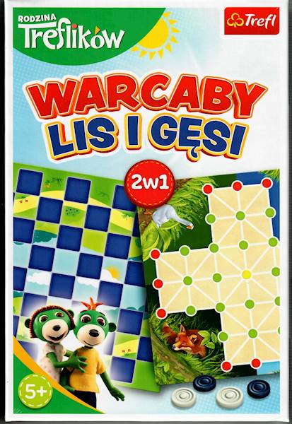 02301 GRA WARCABY / LIS I GĘSI RODZINA TREFLIKÓW