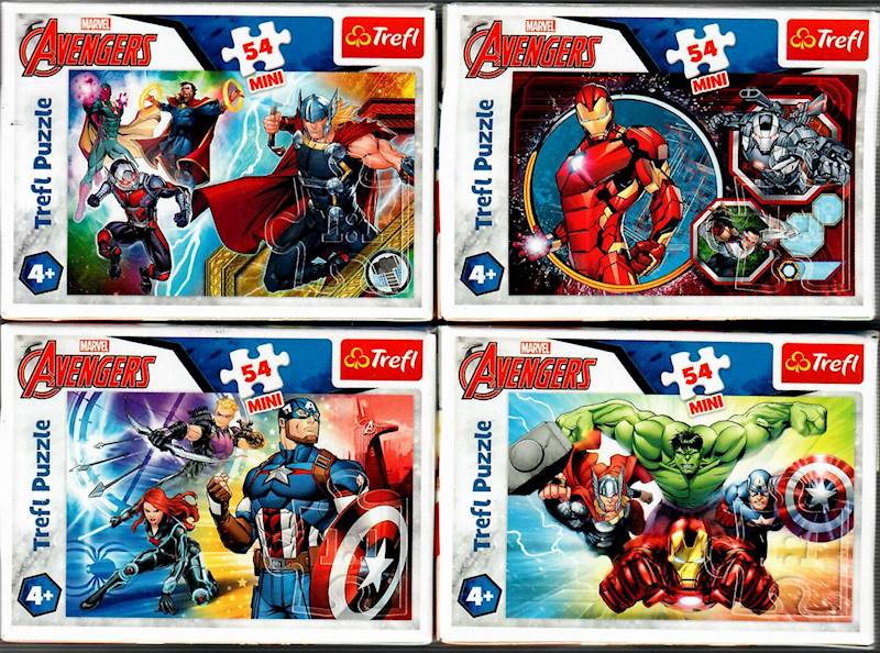 54166 54 MINI BOHATEROWIE / DISNEY MARVEL ANENGERS