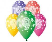 GS120/9 BALONY PREMIUM HEL "9" 13 cali/5 szt.