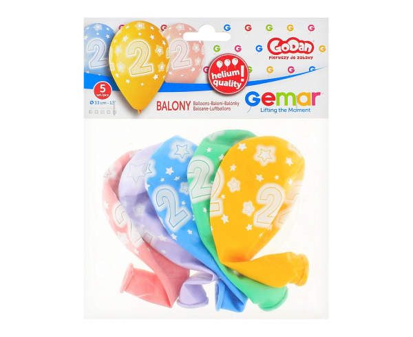 GS120/2 BALONY PREMIUM HEL Z NADR. 2 , 13CALI 5SZT