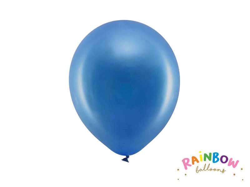  RB23M-074-10 Balony 23cm metaliz, granat 10 szt.