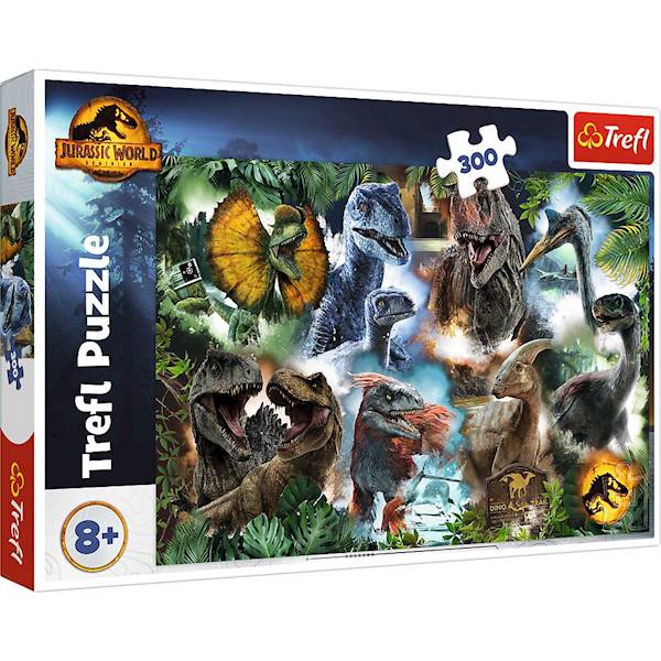 23013 300 ULUBIONE DINOZAURY / UNIVERSAL JURASSIC