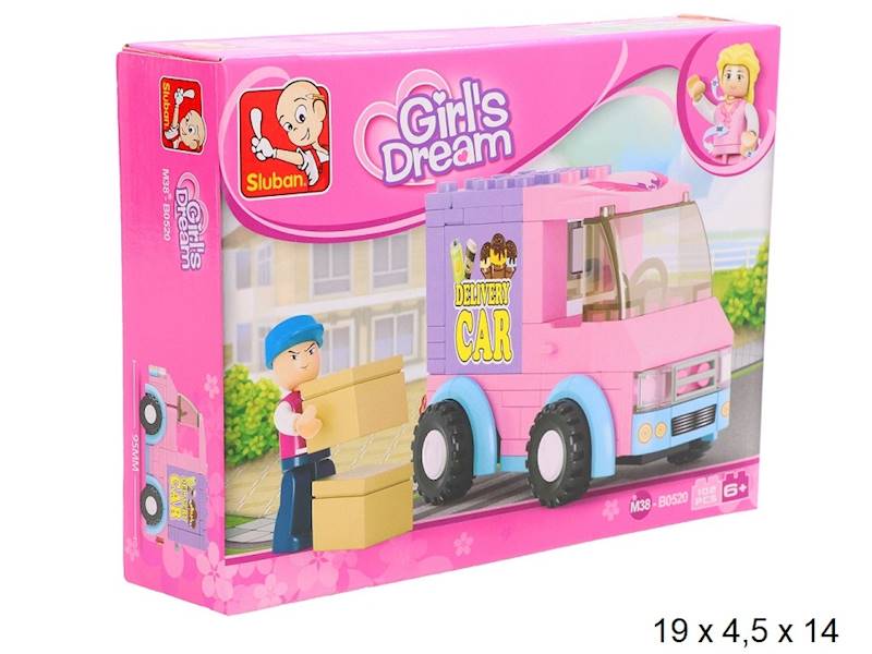 G062038 KLOCKI SLUBAN DZIEWCZYNKA 102 EL